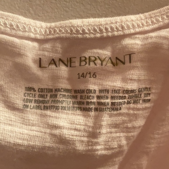 Lane Bryant 14/16 light pink tank top - Picture 2 of 3